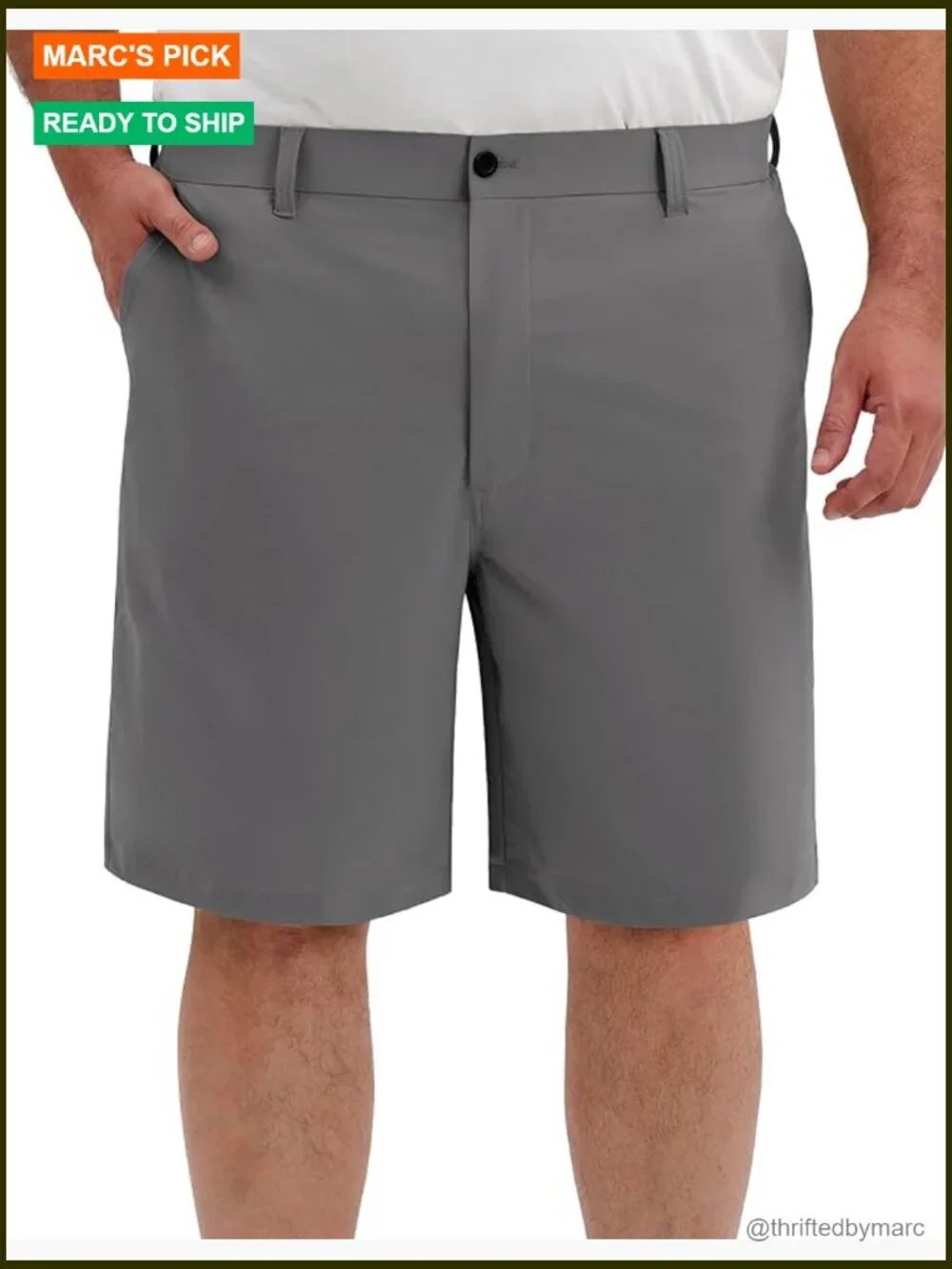 Men's Big & Tall Golf Shorts 9